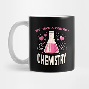 Funny Science Crush We Have A Perfect Chemistry Love Matching Mug